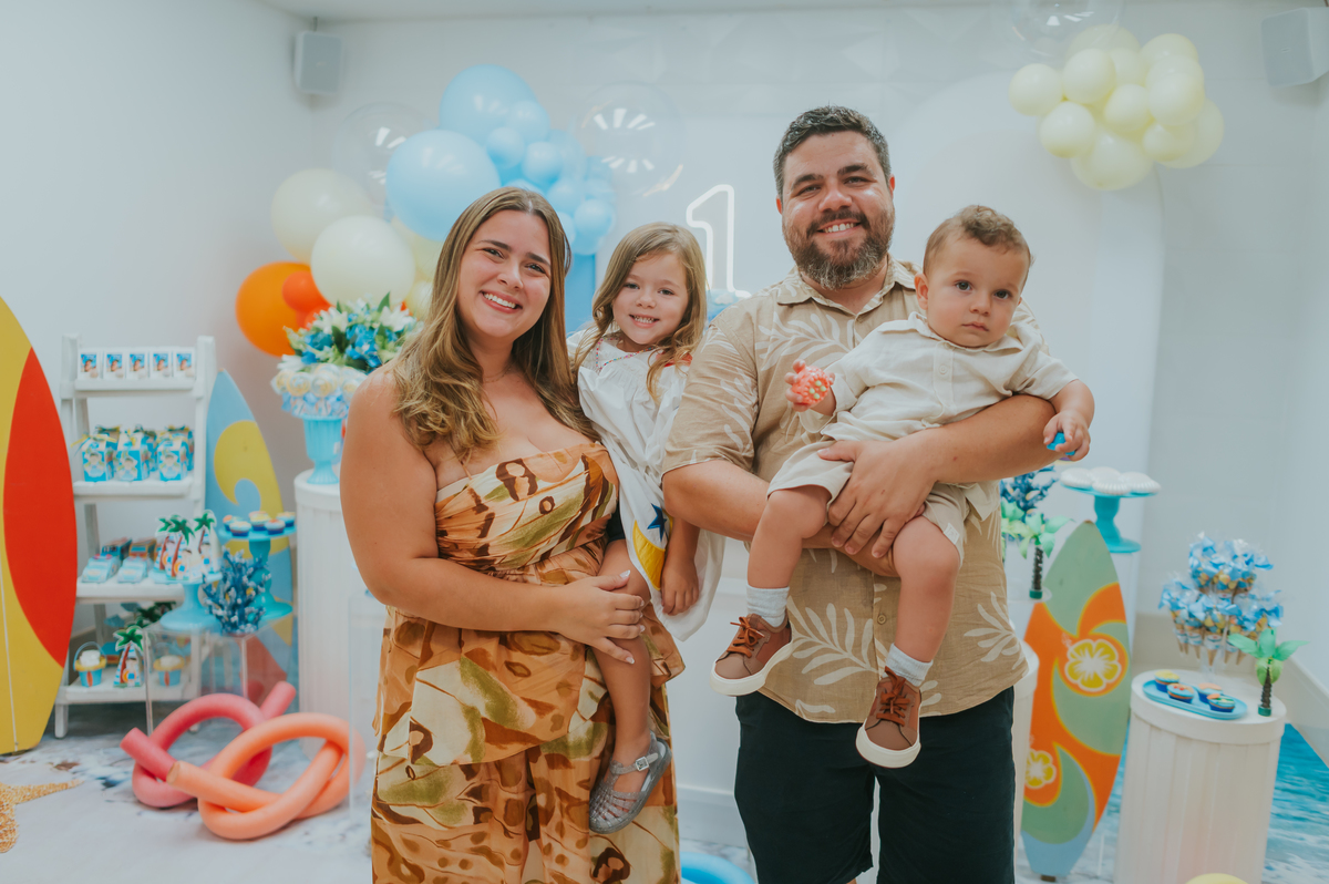 fotografa fotografia familia festa infantil 1 ano augusto barra da Tijuca Río de Janeiro rj tema praia bruna Guerson 