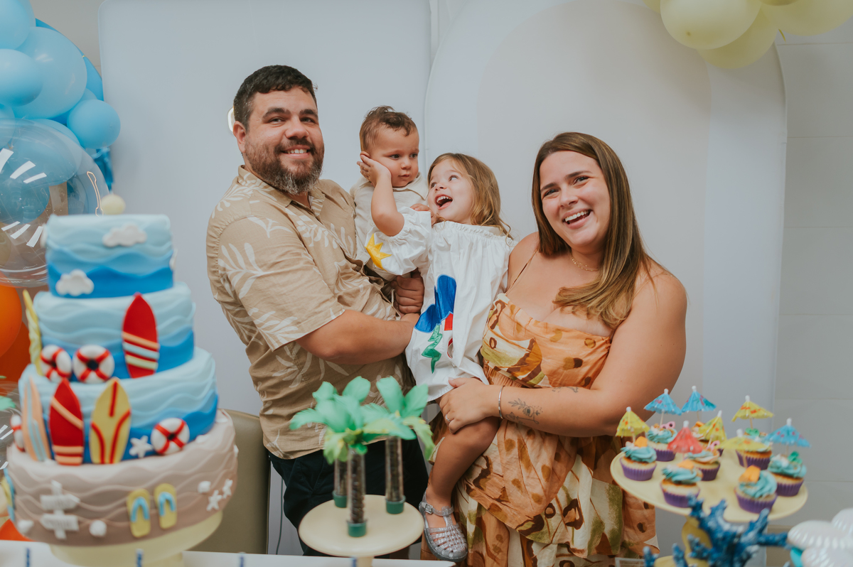 fotografa fotografia familia festa infantil 1 ano augusto barra da Tijuca Río de Janeiro rj tema praia bruna Guerson 