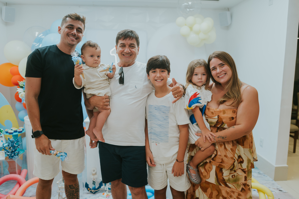 fotografa fotografia familia festa infantil 1 ano augusto barra da Tijuca Río de Janeiro rj tema praia bruna Guerson 