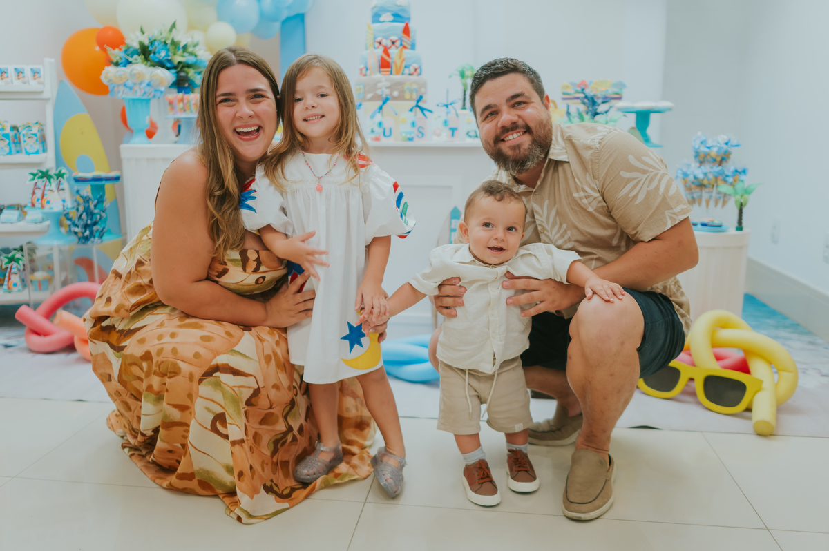 fotografa fotografia familia festa infantil 1 ano augusto barra da Tijuca Río de Janeiro rj tema praia bruna Guerson 