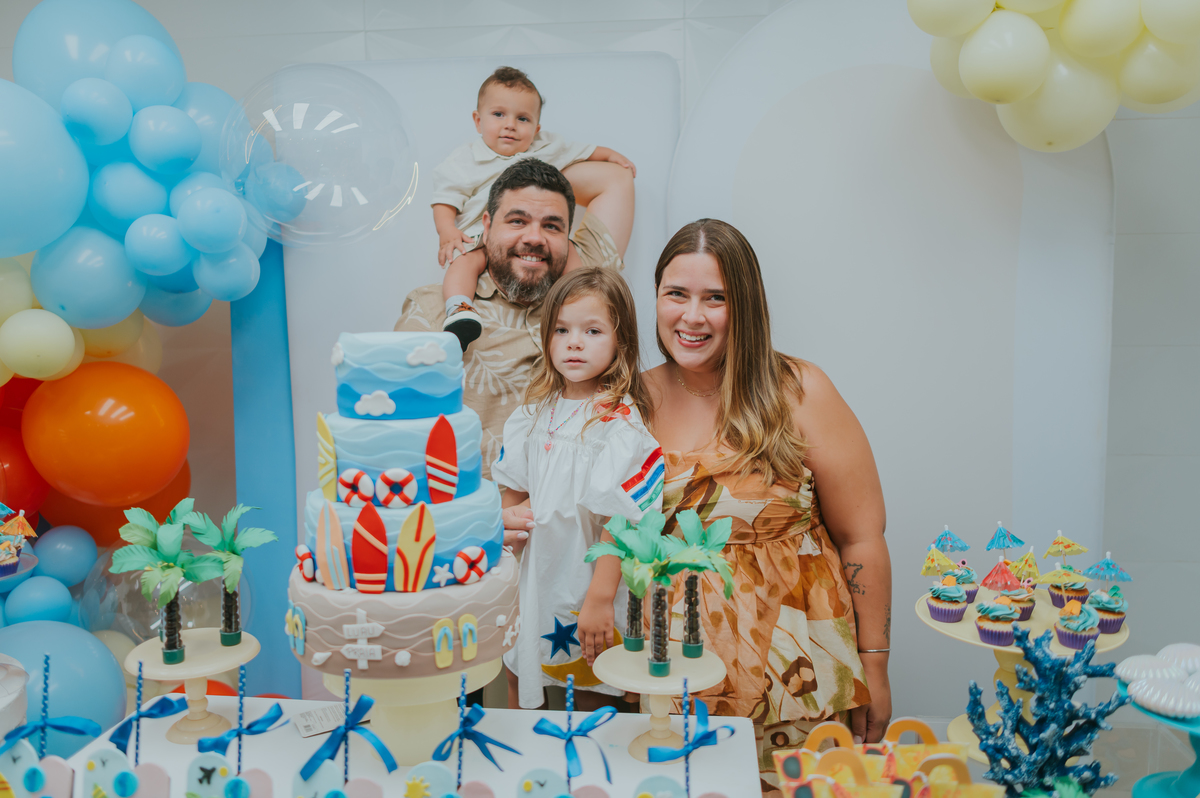 fotografa fotografia familia festa infantil 1 ano augusto barra da Tijuca Río de Janeiro rj tema praia bruna Guerson 