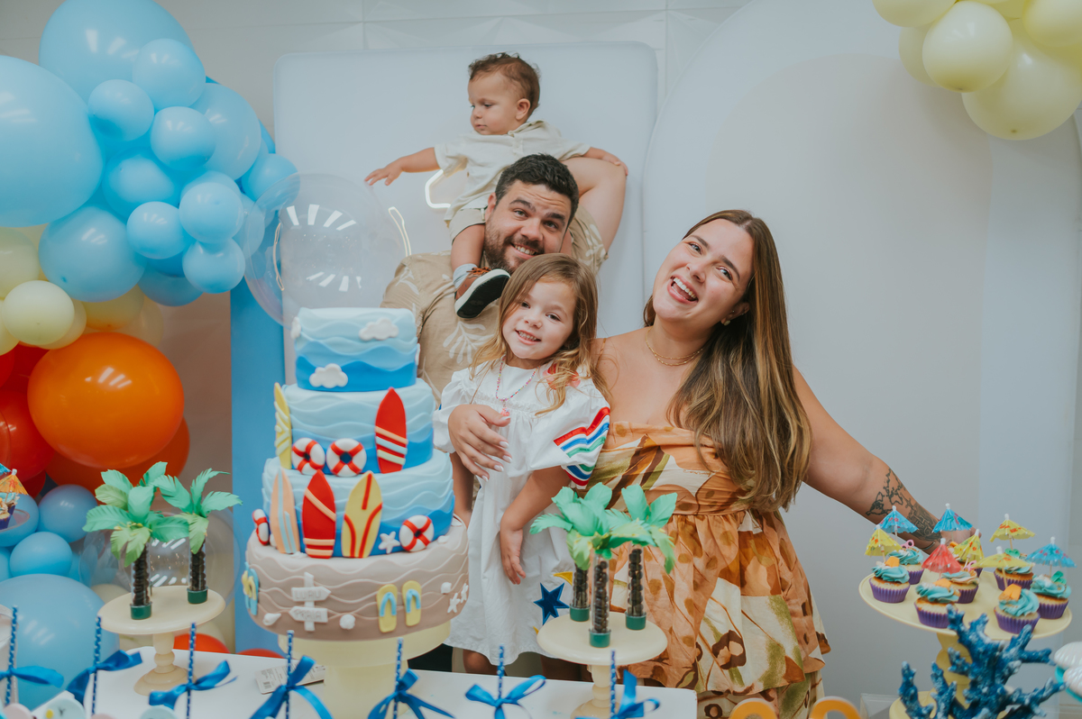 fotografa fotografia familia festa infantil 1 ano augusto barra da Tijuca Río de Janeiro rj tema praia bruna Guerson 