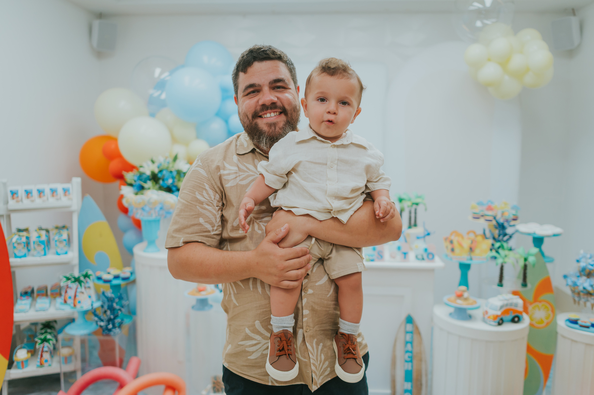 fotografa fotografia familia festa infantil 1 ano augusto barra da Tijuca Río de Janeiro rj tema praia bruna Guerson 