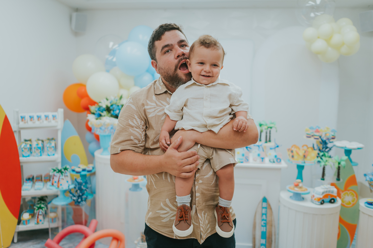 fotografa fotografia familia festa infantil 1 ano augusto barra da Tijuca Río de Janeiro rj tema praia bruna Guerson 