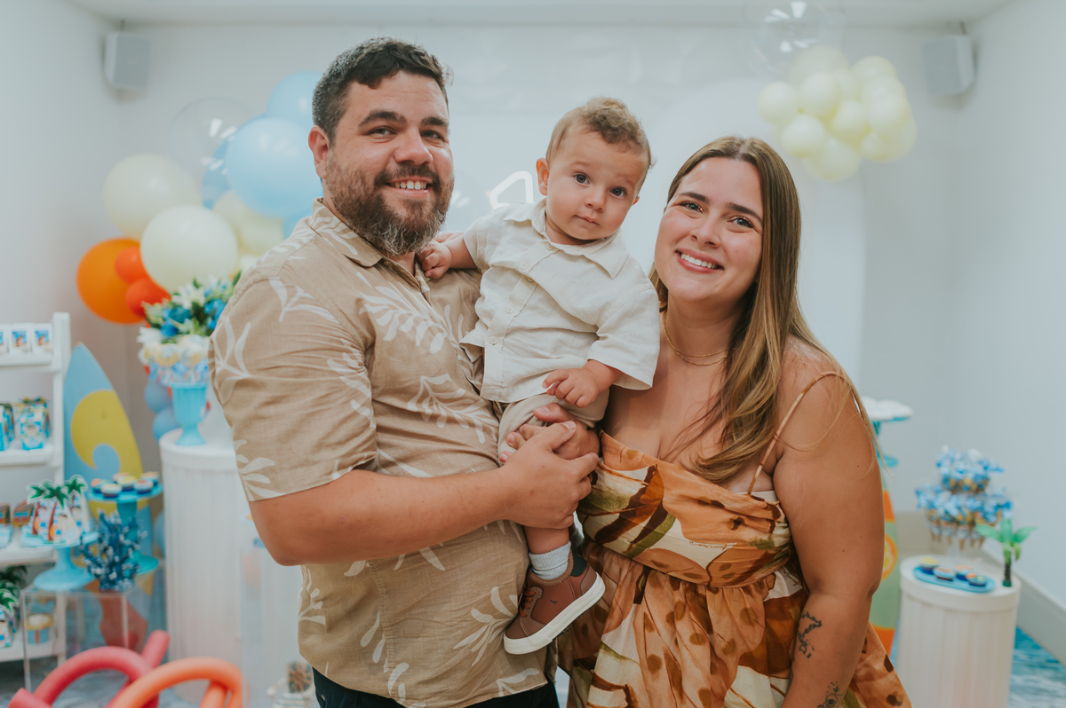 fotografa fotografia familia festa infantil 1 ano augusto barra da Tijuca Río de Janeiro rj tema praia bruna Guerson 