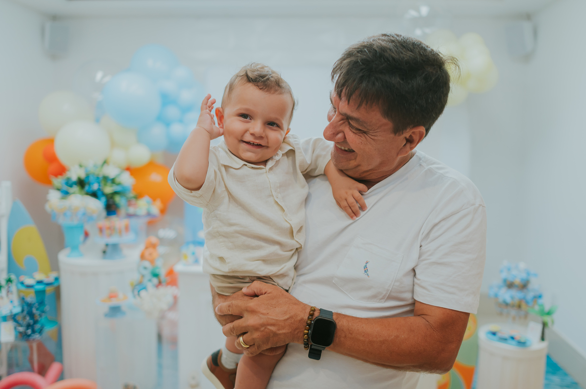 fotografa fotografia familia festa infantil 1 ano augusto barra da Tijuca Río de Janeiro rj tema praia bruna Guerson 