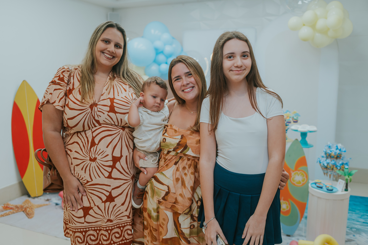 fotografa fotografia familia festa infantil 1 ano augusto barra da Tijuca Río de Janeiro rj tema praia bruna Guerson 