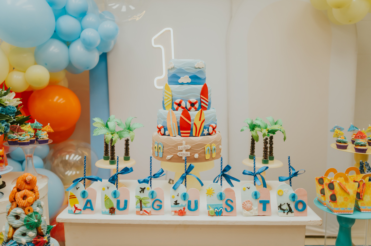 fotografa fotografia familia festa infantil 1 ano augusto barra da Tijuca Río de Janeiro rj tema praia bruna Guerson 