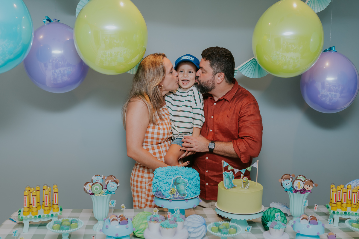 fotografia fotografa festa infantil 4 anos Samuel tema monstros sa botafogo rio de janeiro rj familia 