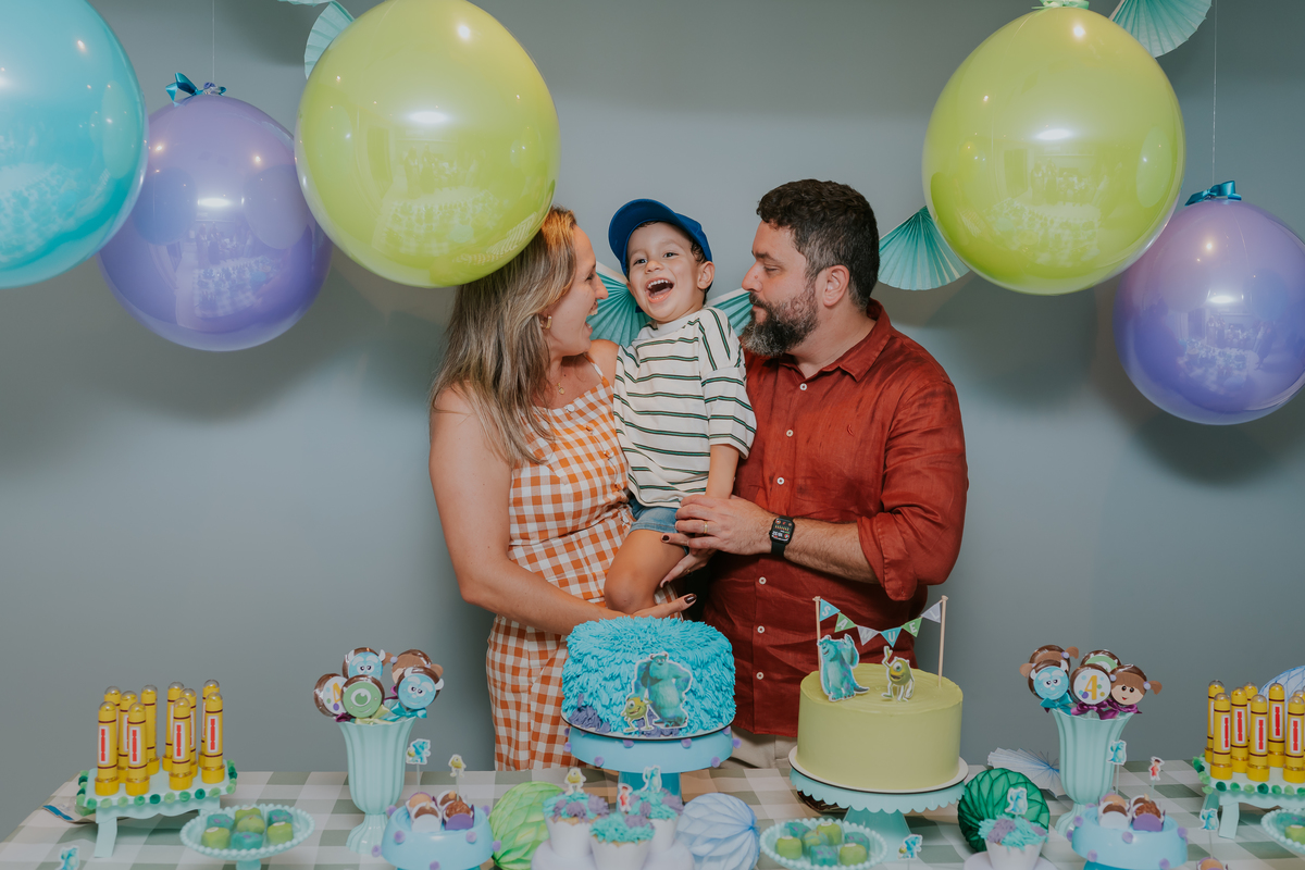 fotografia fotografa festa infantil 4 anos Samuel tema monstros sa botafogo rio de janeiro rj familia 