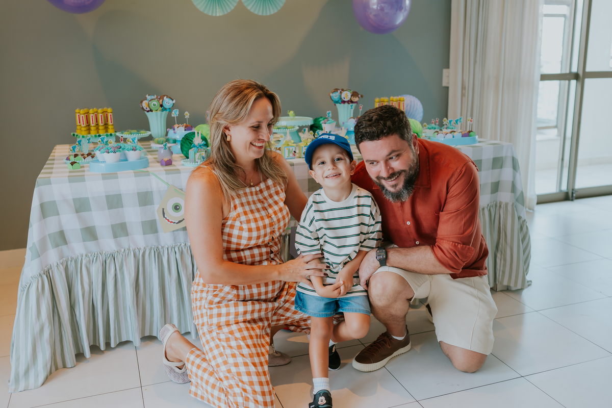 fotografia fotografa festa infantil 4 anos Samuel tema monstros sa botafogo rio de janeiro rj familia 