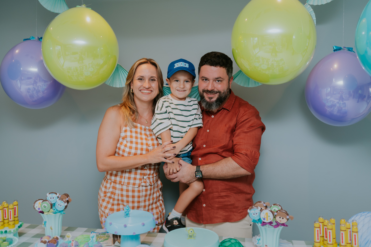 fotografia fotografa festa infantil 4 anos Samuel tema monstros sa botafogo rio de janeiro rj familia 