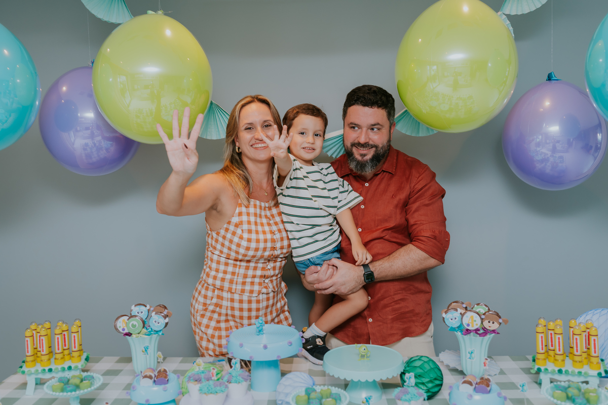 fotografia fotografa festa infantil 4 anos Samuel tema monstros sa botafogo rio de janeiro rj familia 