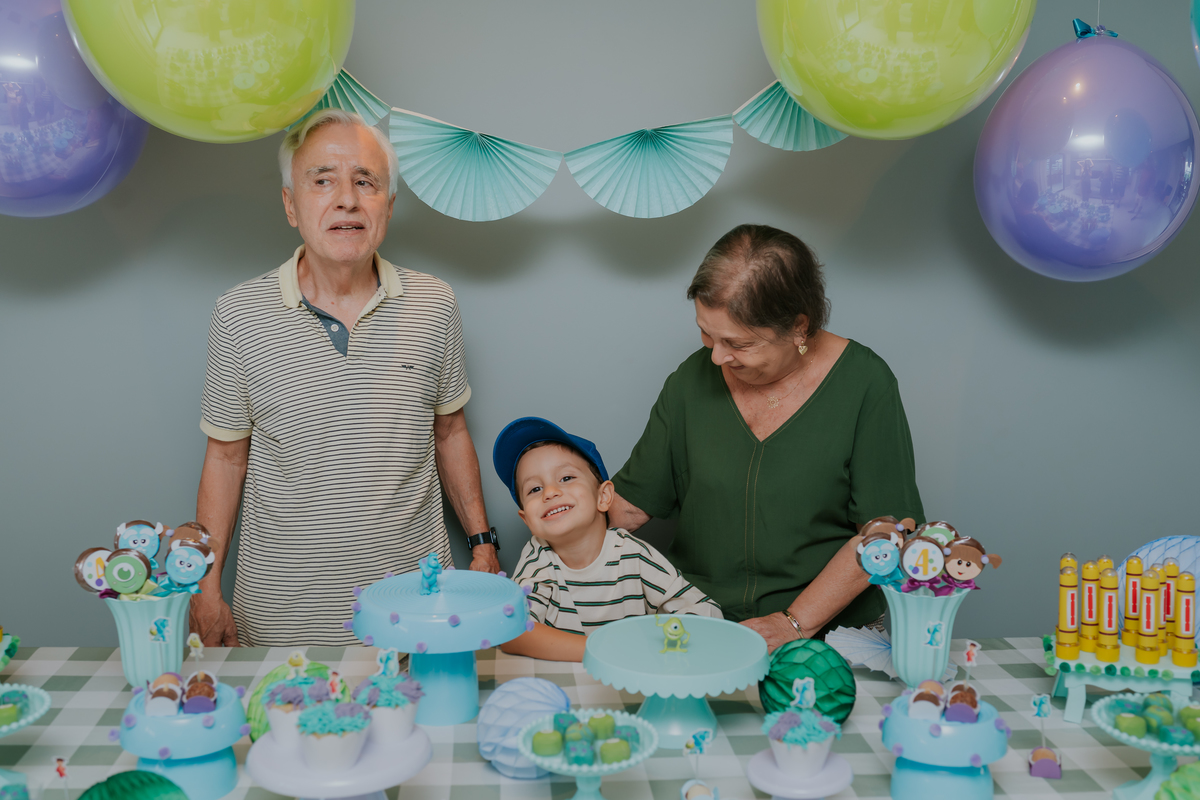 fotografia fotografa festa infantil 4 anos Samuel tema monstros sa botafogo rio de janeiro rj familia 