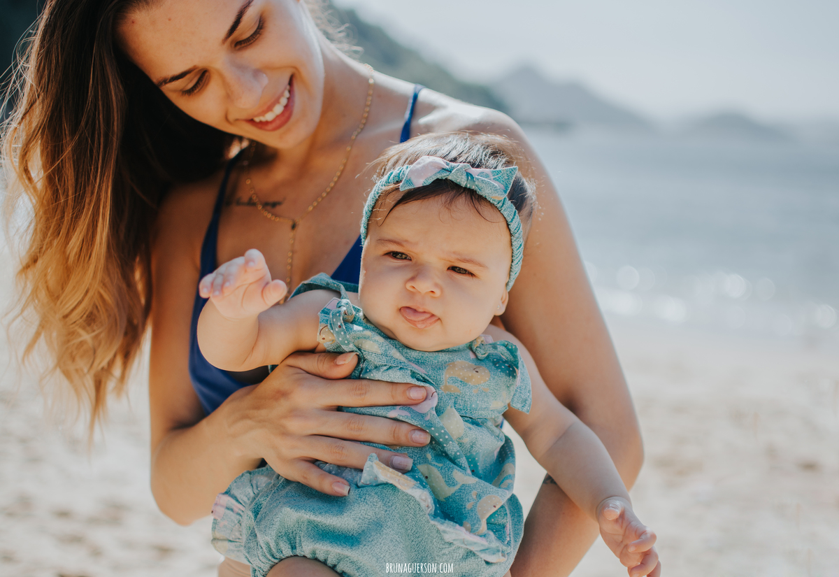 Fotografia Ensaio de Família- Praia Vermelha, Rio de Janeiro
