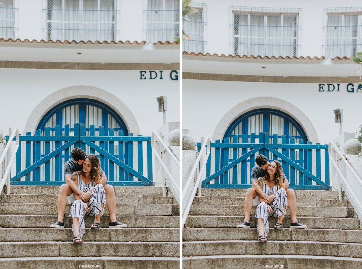 Fotografia ensaio de casal- Praia Vermelha, Urca- Rio de Janeiro