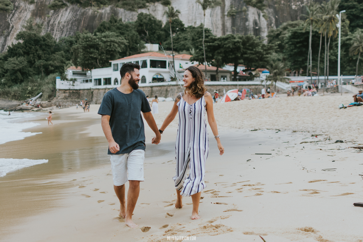 Fotografia ensaio de casal- Praia Vermelha, Urca- Rio de Janeiro