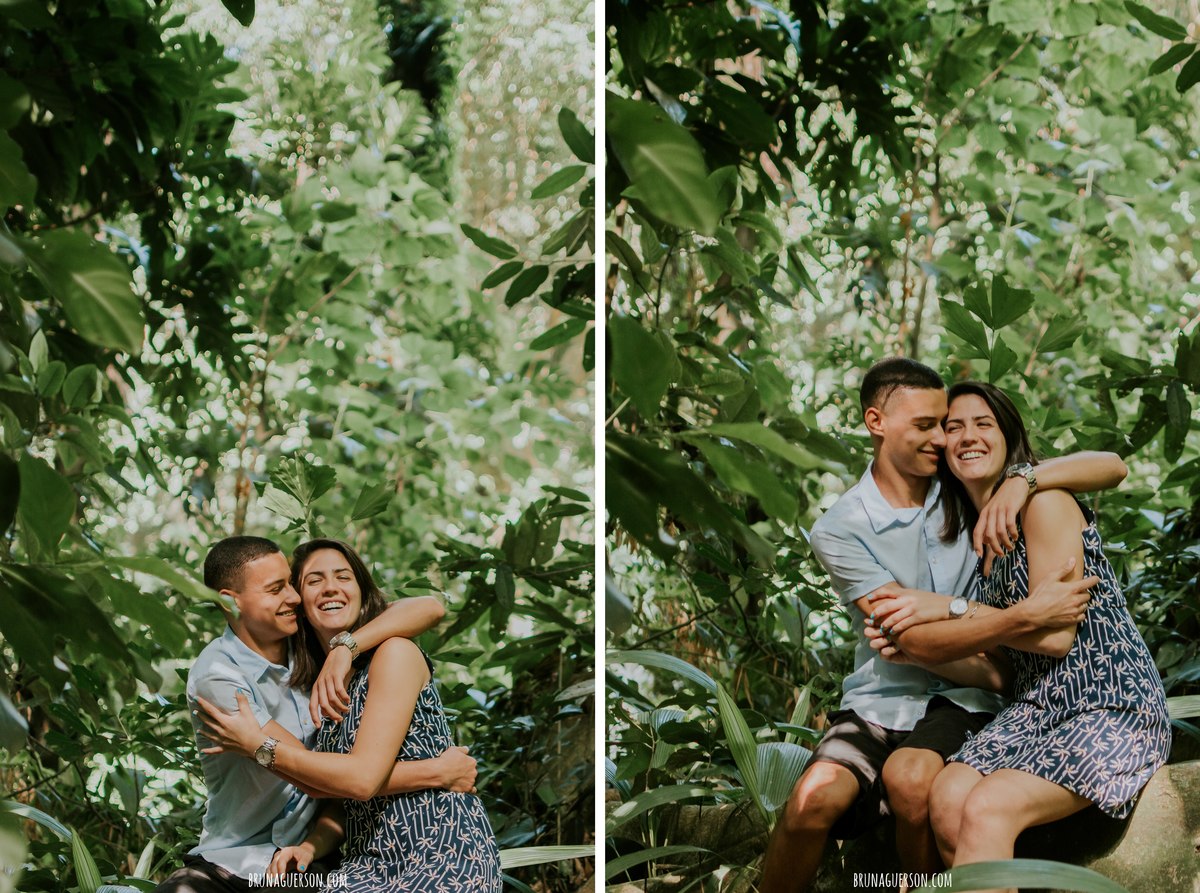 Fotografia ensaio de casal- Parque Lage, Rio de Janeiro