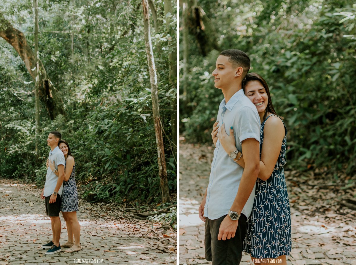 Fotografia ensaio de casal- Parque Lage, Rio de Janeiro