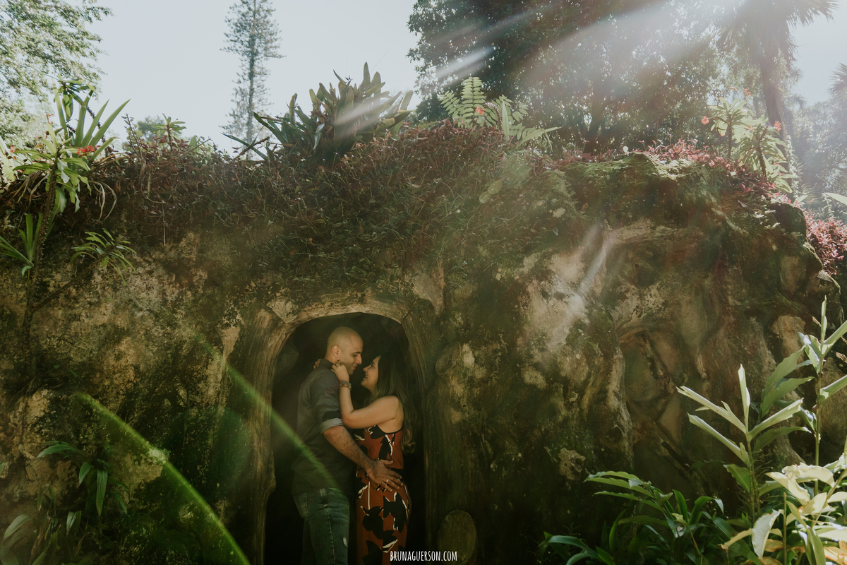 Fotografia ensaio de casal- parque lage, rio de janeiro