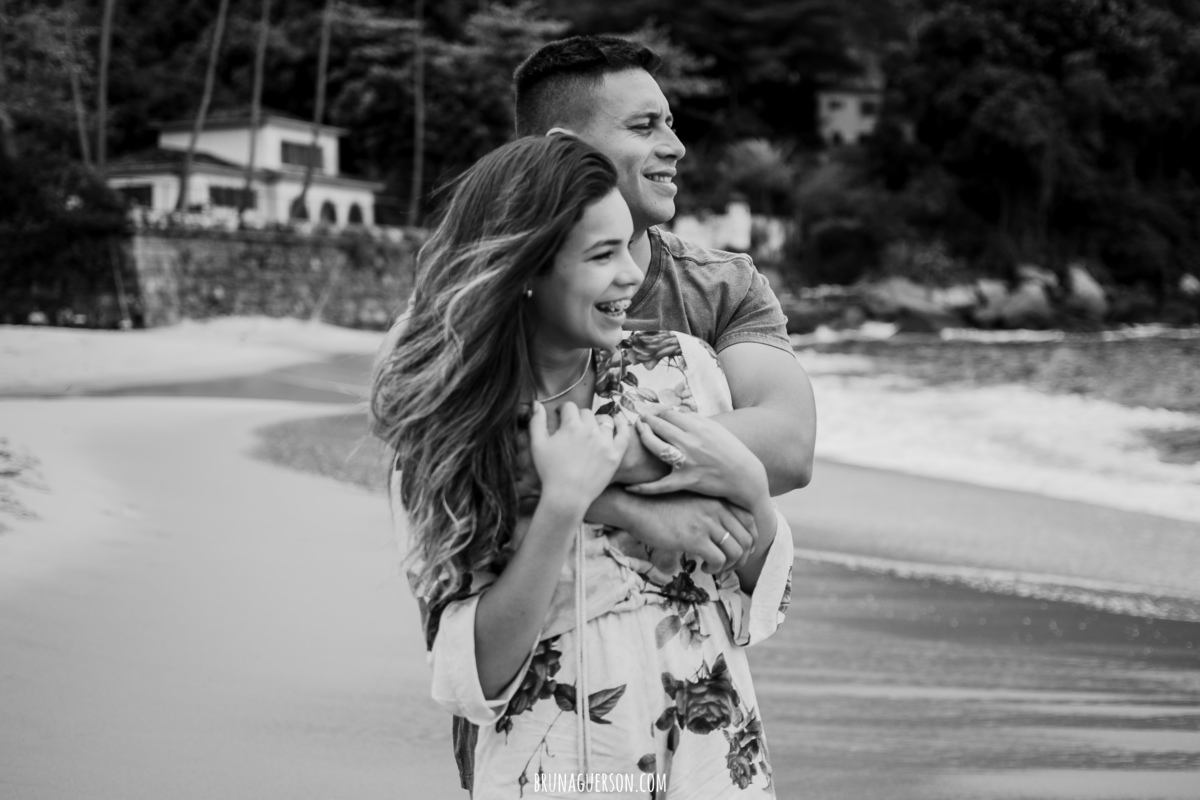 ensaio de casal praia vermelha urca rio de janeiro rj nublado praia bondinho