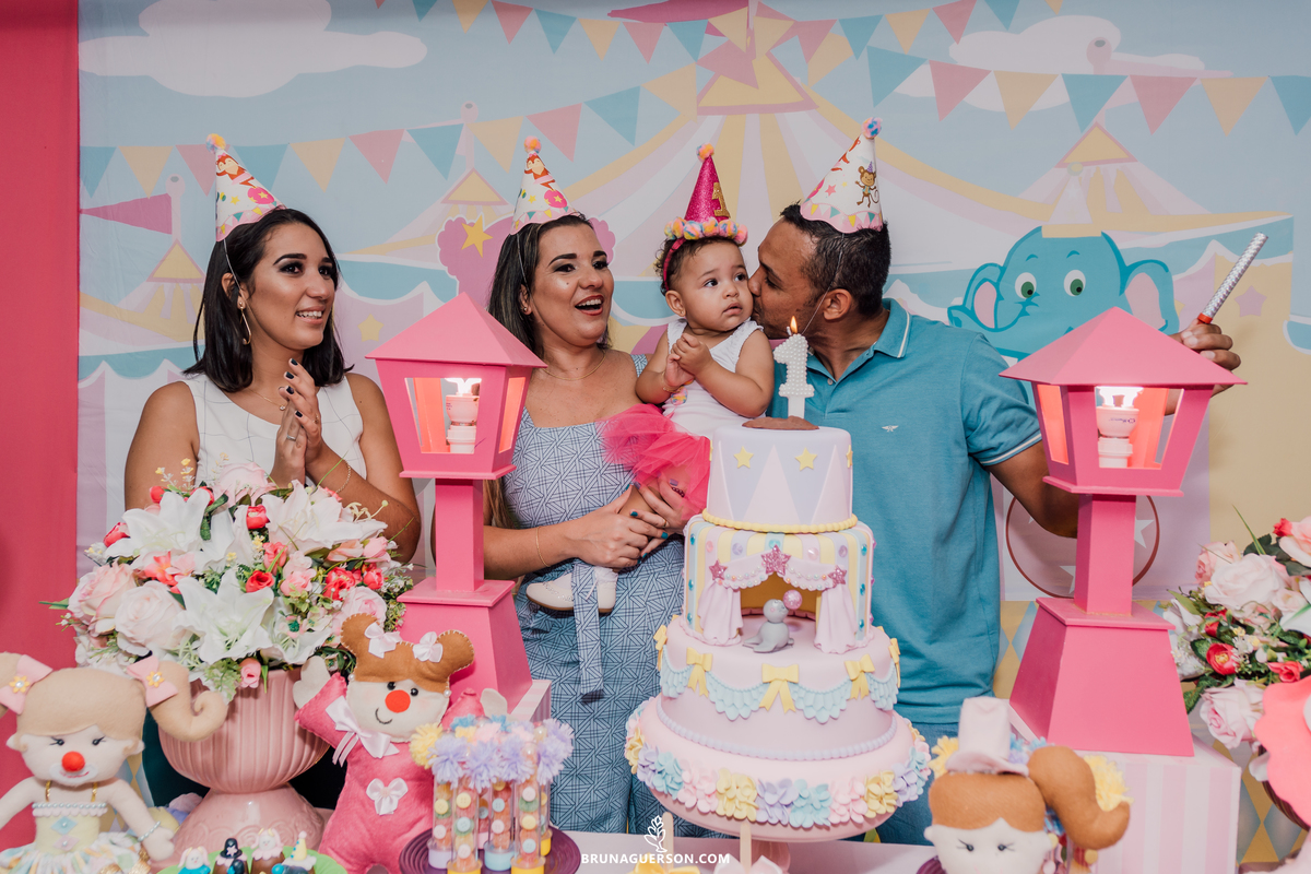 festa infantil 1 ano rio de janeiro rj fotografia ilha do governador circo rosa bruna guerson