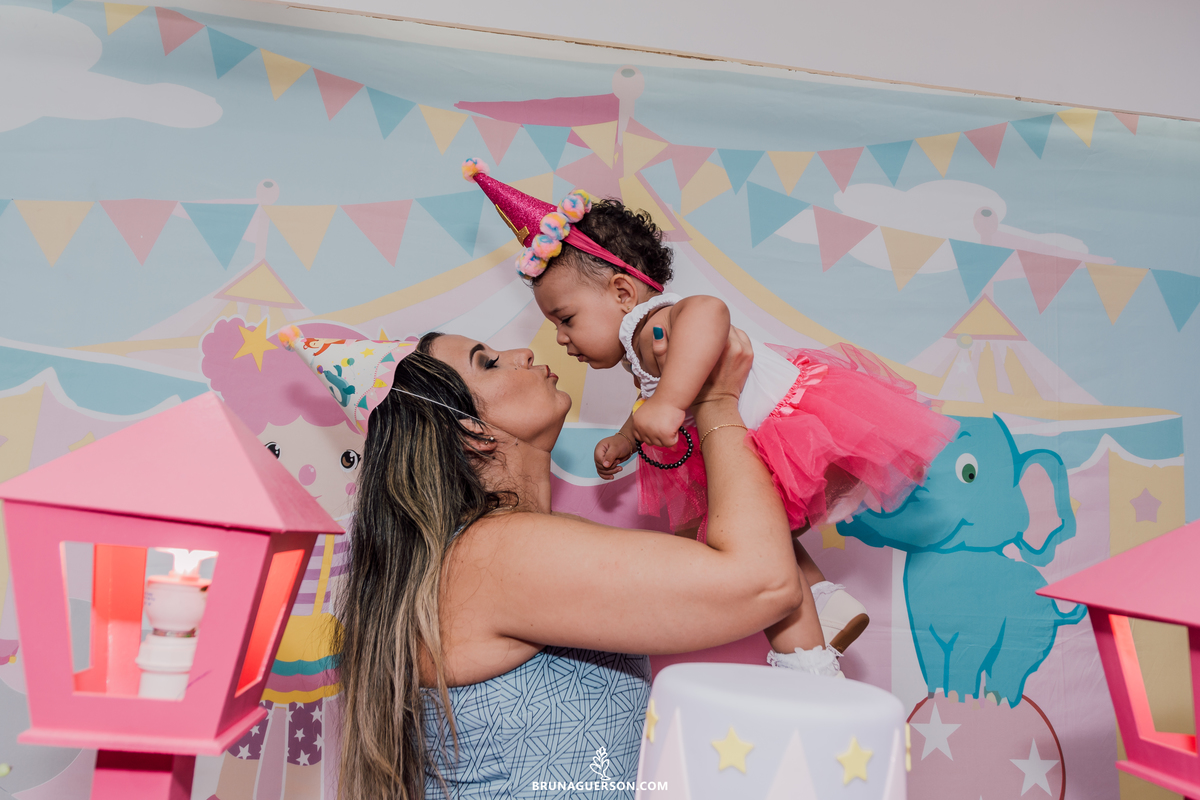 festa infantil 1 ano rio de janeiro rj fotografia ilha do governador circo rosa bruna guerson