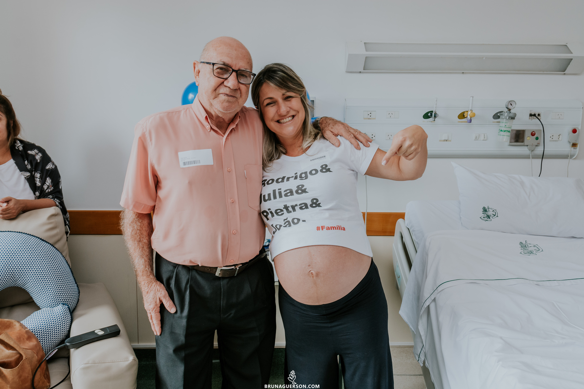 fotografia de parto rio de janeiro bruna guerson maternidade são josé familia avô