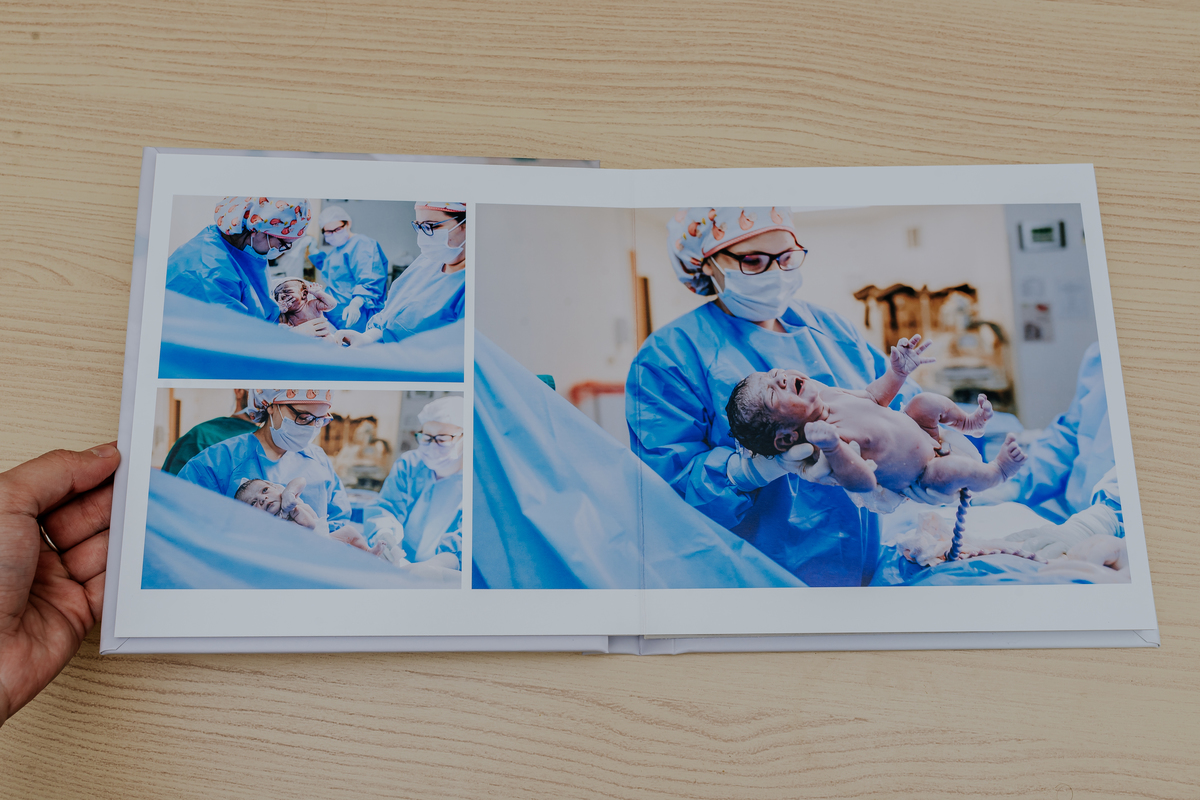 album fotografo rio de janeiro diagramação design capa layout parto