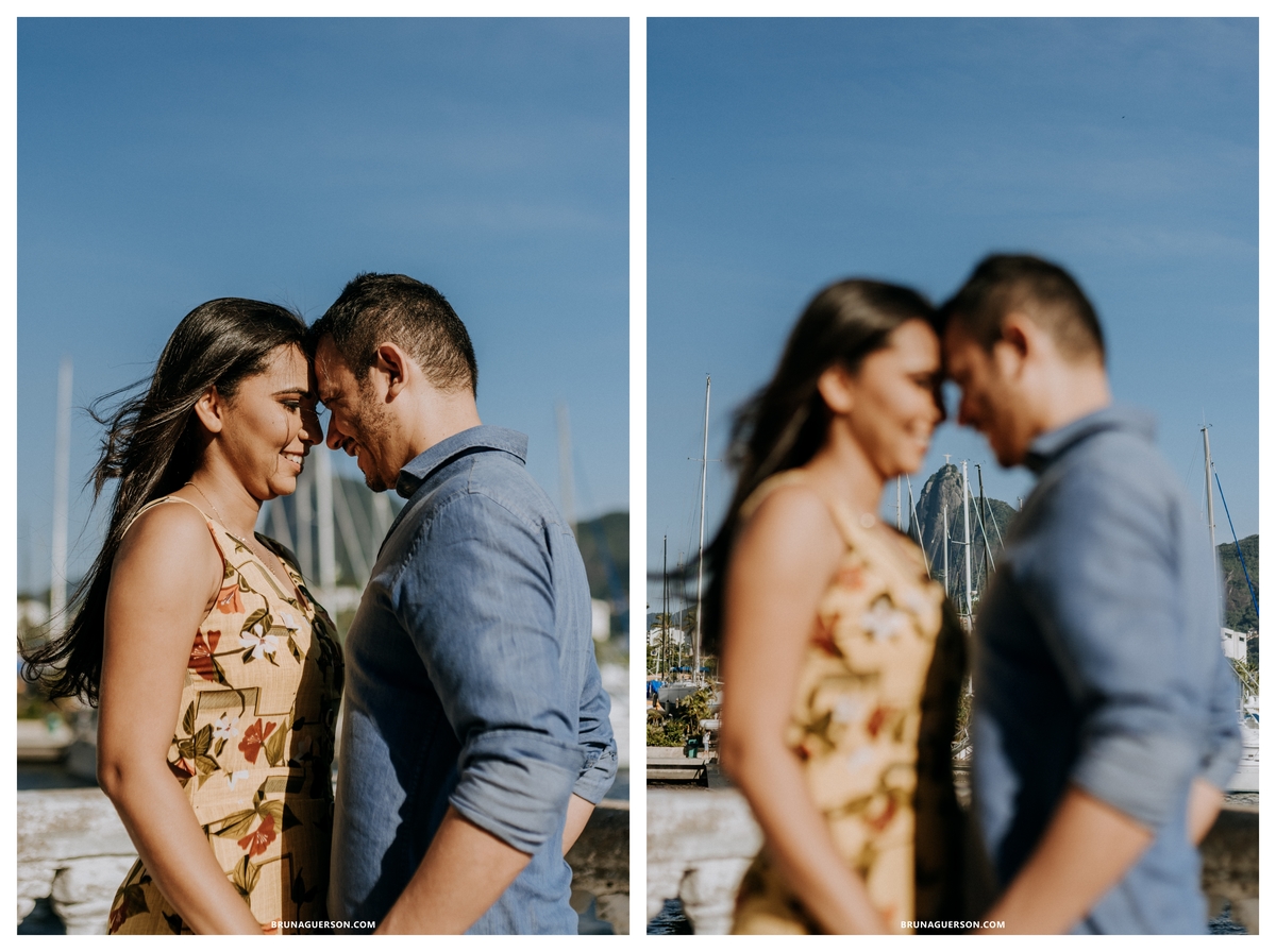 ensaio de casal Rio de Janeiro urca rj mureta da urca ponto turistico Cristo Redentor 