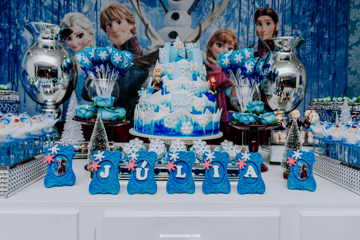 aniversario festa infantil rio de Janeiro rj ilha do governador fronzen decoracao