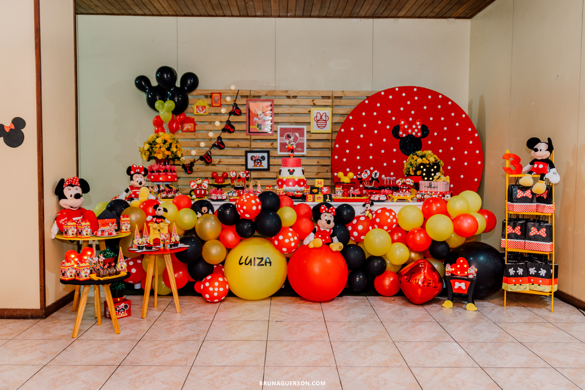 festa infantil Rio de Janeiro Botafogo zona sul 3 anos Minnie 