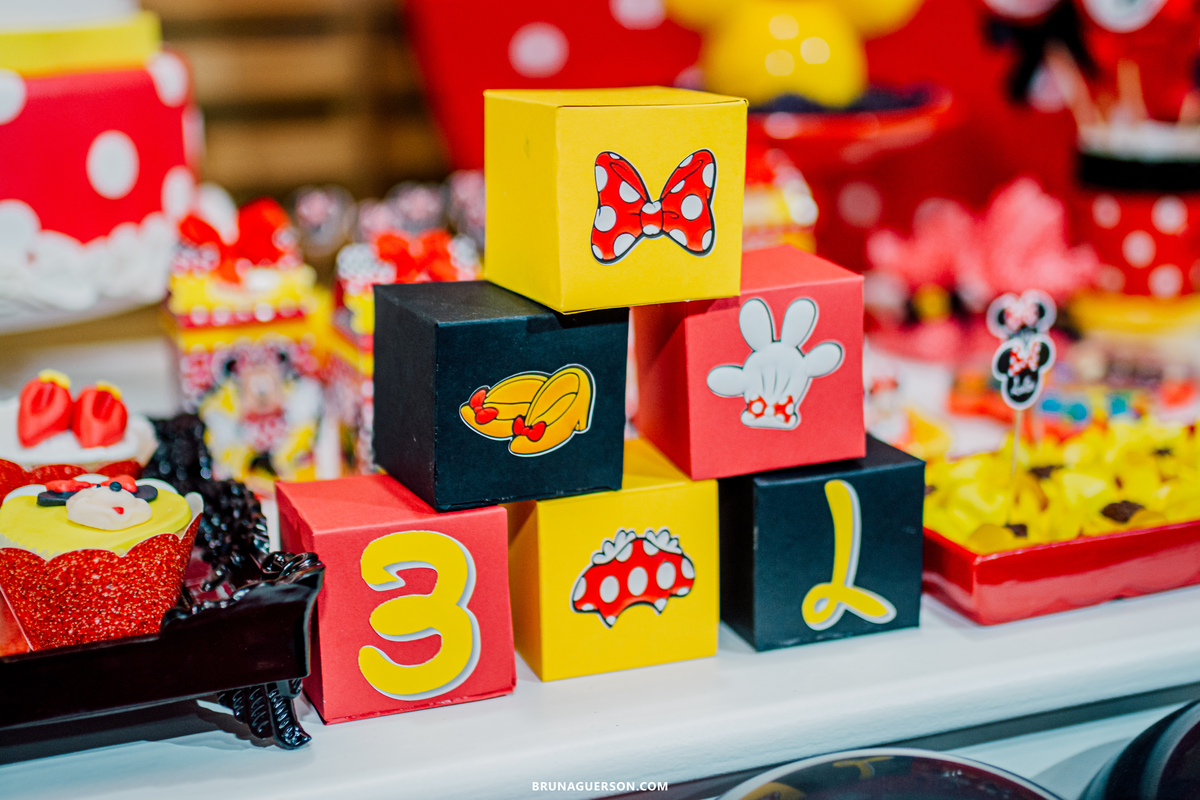 festa infantil Rio de Janeiro Botafogo zona sul 3 anos Minnie decoracao