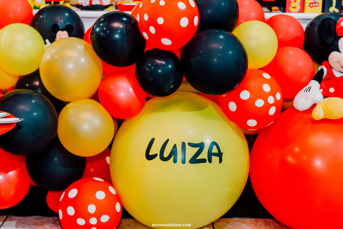 festa infantil Rio de Janeiro Botafogo zona sul 3 anos Minnie decoracao