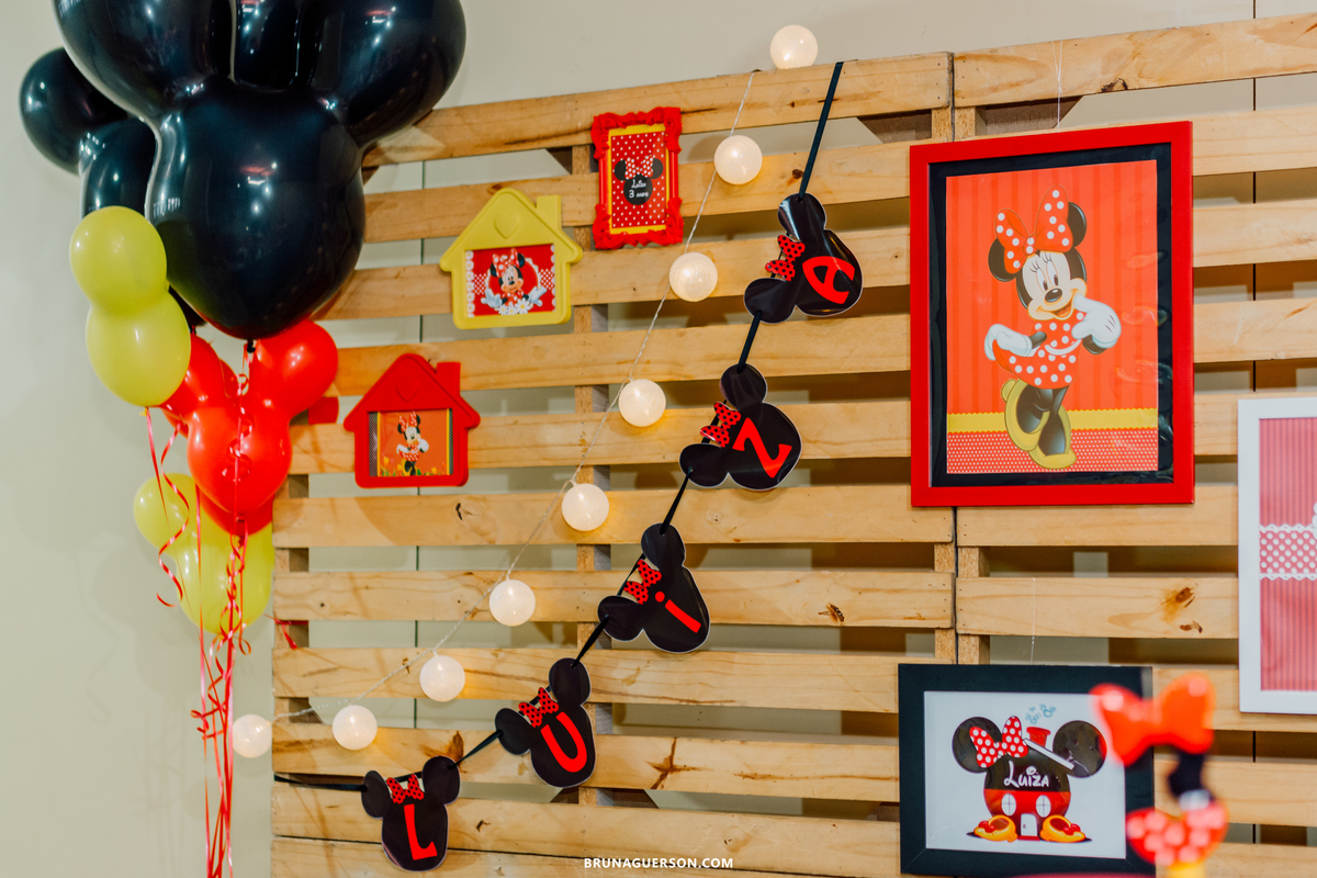 festa infantil Rio de Janeiro Botafogo zona sul 3 anos Minnie decoracao