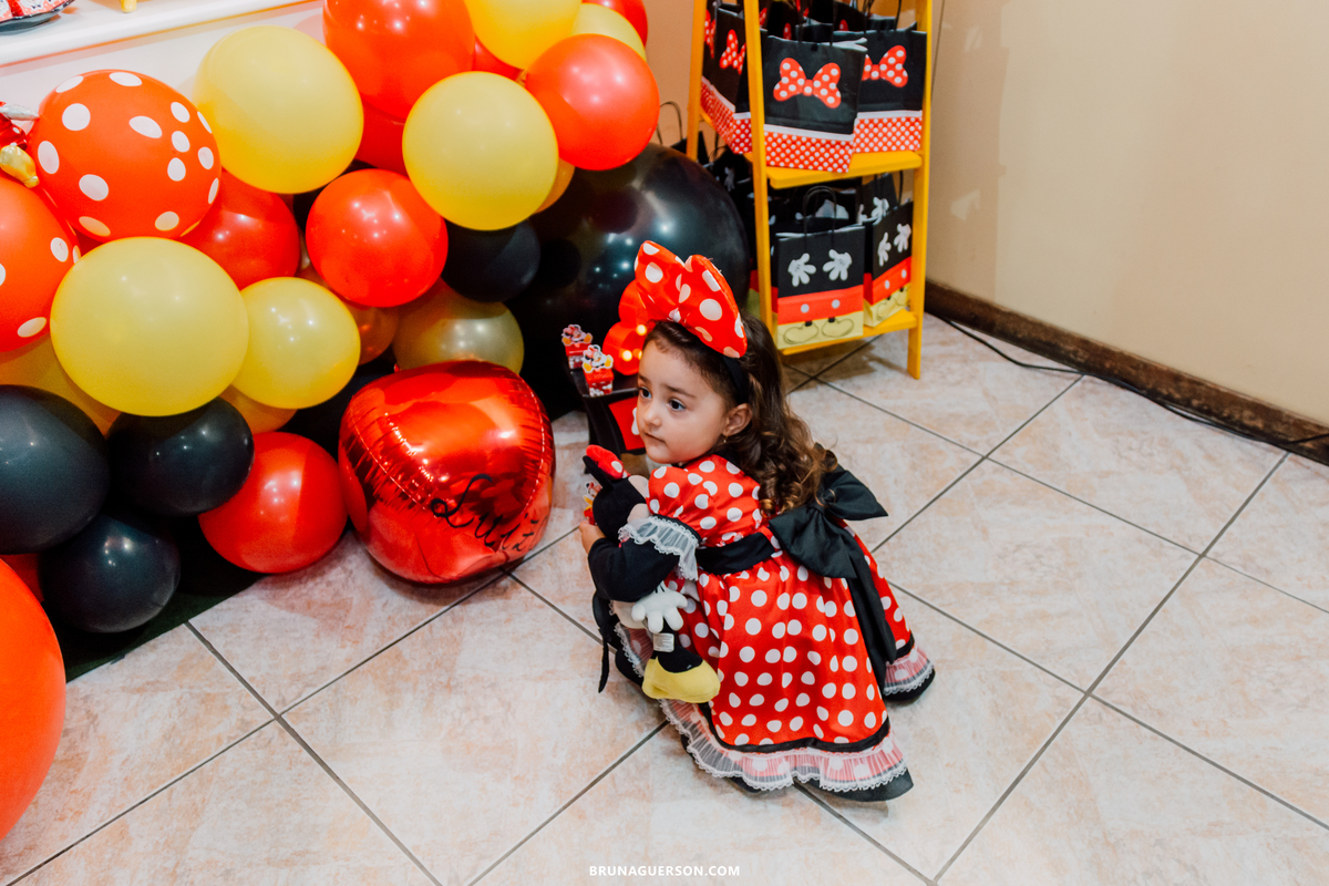 festa infantil Rio de Janeiro Botafogo zona sul 3 anos Minnie decoracao