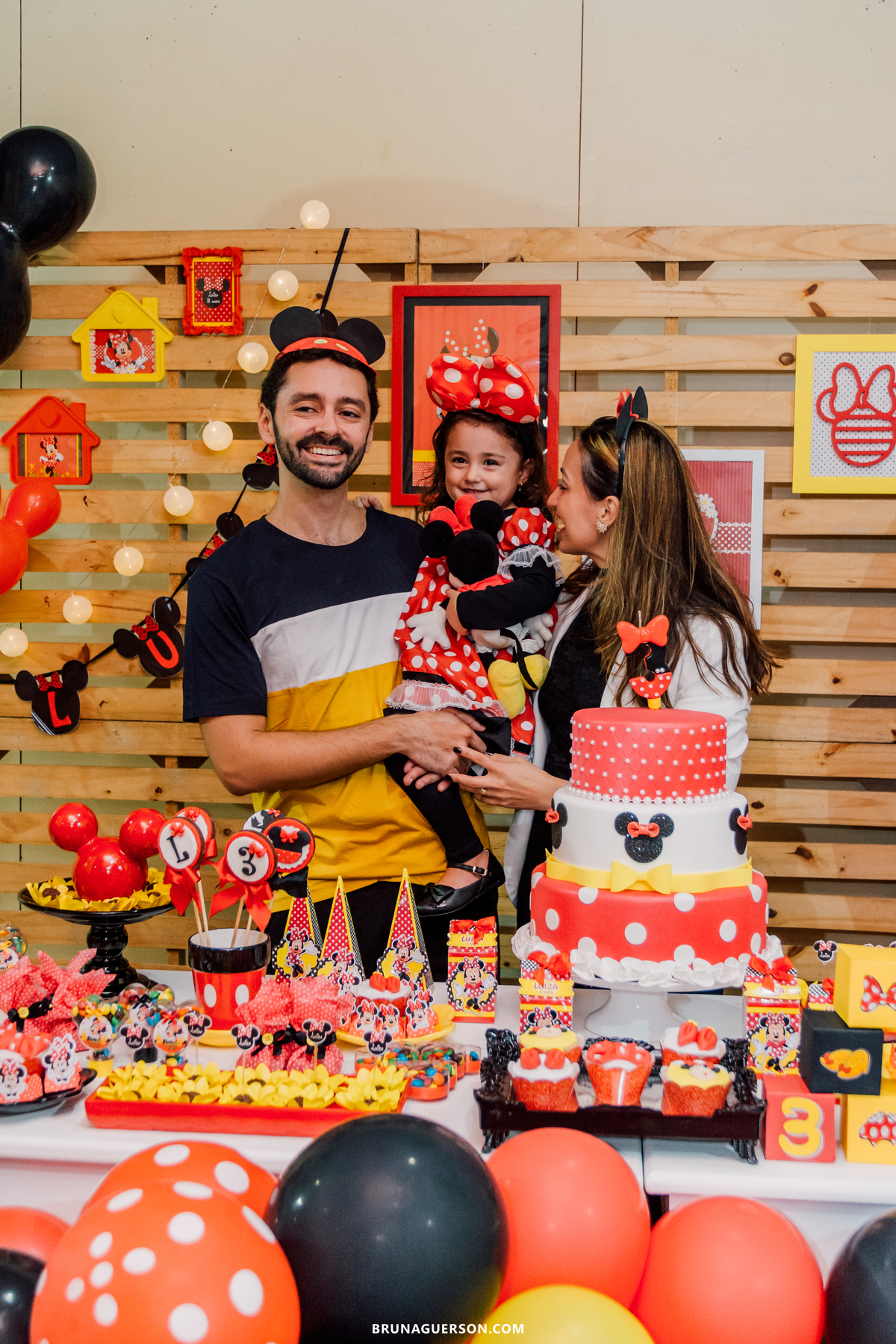 festa infantil Rio de Janeiro Botafogo zona sul 3 anos Minnie decoracao