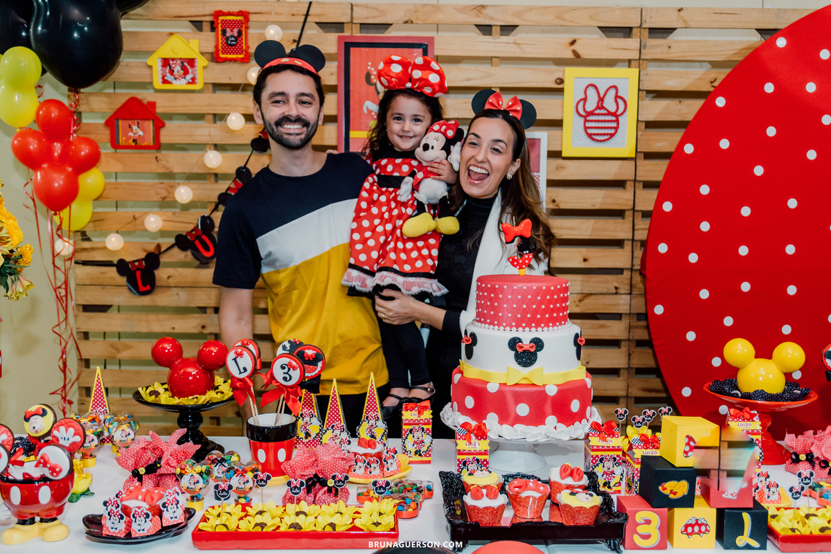 festa infantil Rio de Janeiro Botafogo zona sul 3 anos Minnie decoracao