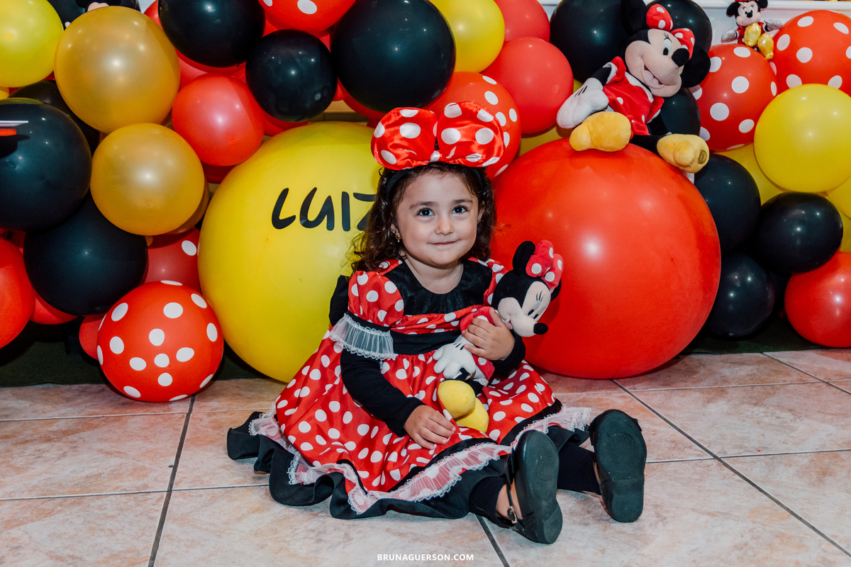 festa infantil Rio de Janeiro Botafogo zona sul 3 anos Minnie decoracao