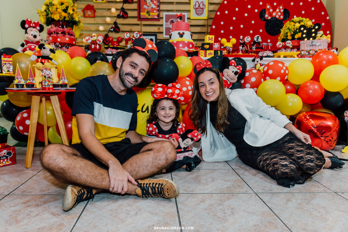 festa infantil Rio de Janeiro Botafogo zona sul 3 anos Minnie decoracao