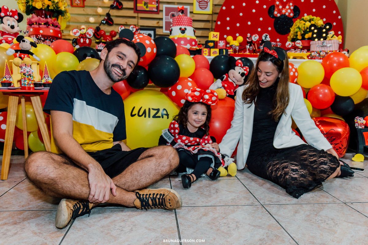festa infantil Rio de Janeiro Botafogo zona sul 3 anos Minnie decoracao
