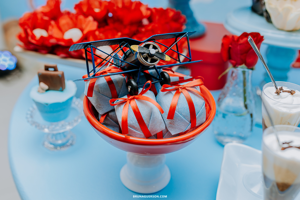 fotografa de familia Rio de Janeiro rj cha de bebe cha de menino tema urso aviador decoracao