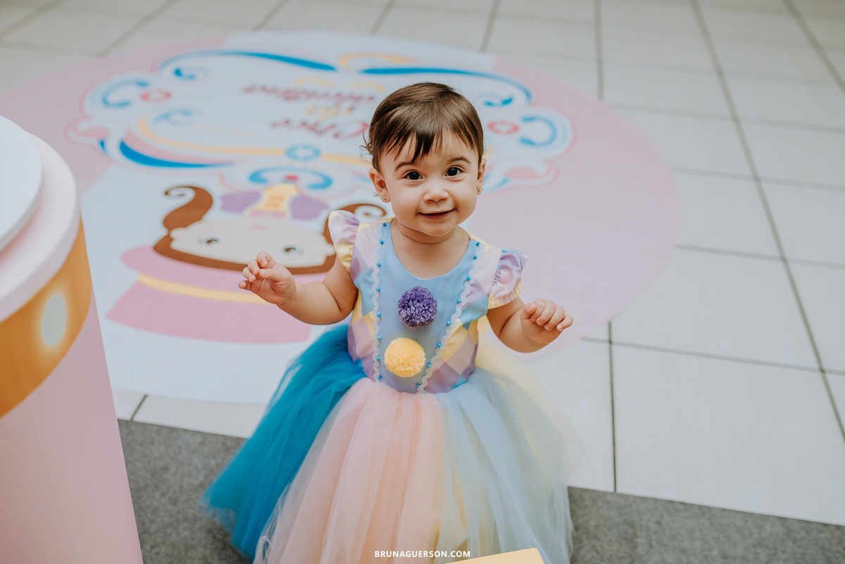 fotografia festa infantil Rio de Janeiro fotógrafa rj 1 ano circo rosa 