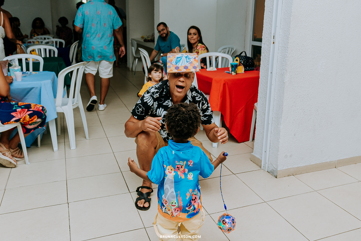 festa infantil Rio de Janeiro fotografa de familia rj baby shark 2 anos