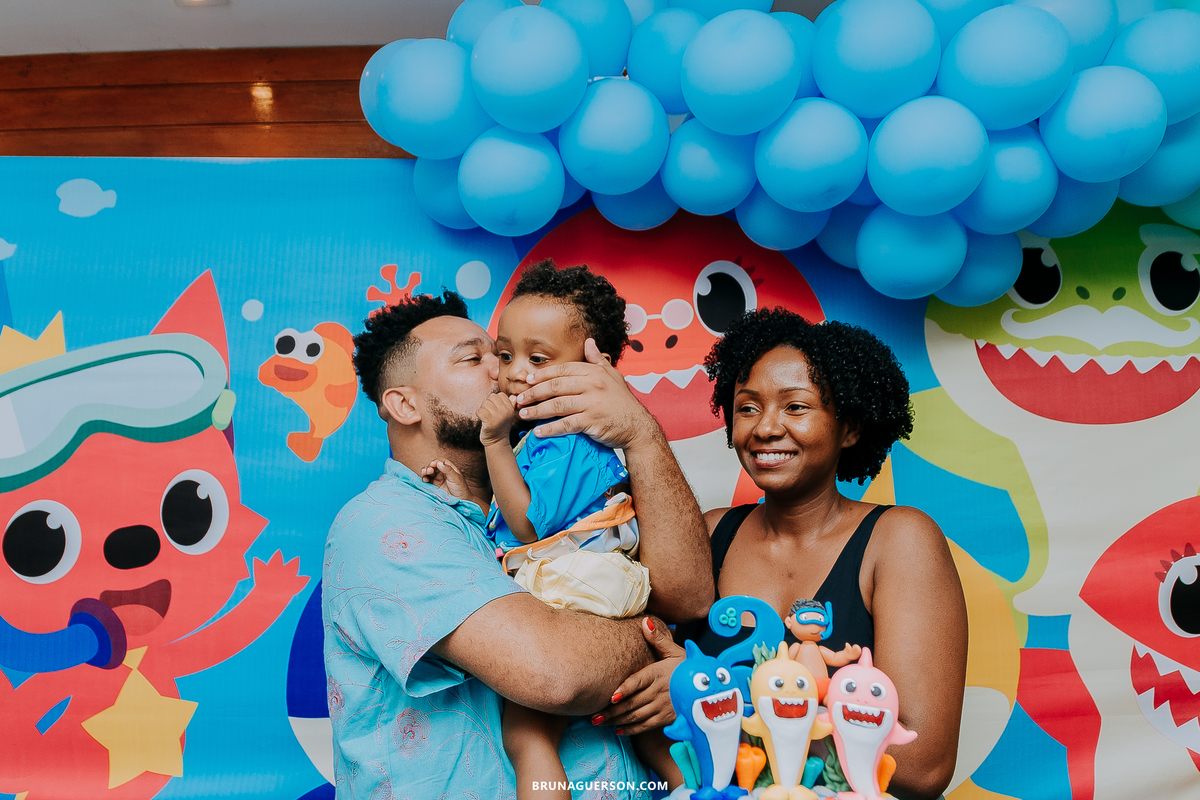 festa infantil Rio de Janeiro fotografa de familia rj baby shark 2 anos