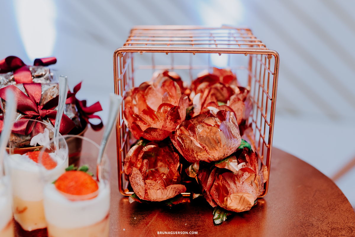 fotografia evento noivado Rio de Janeiro rj decoracao gold 