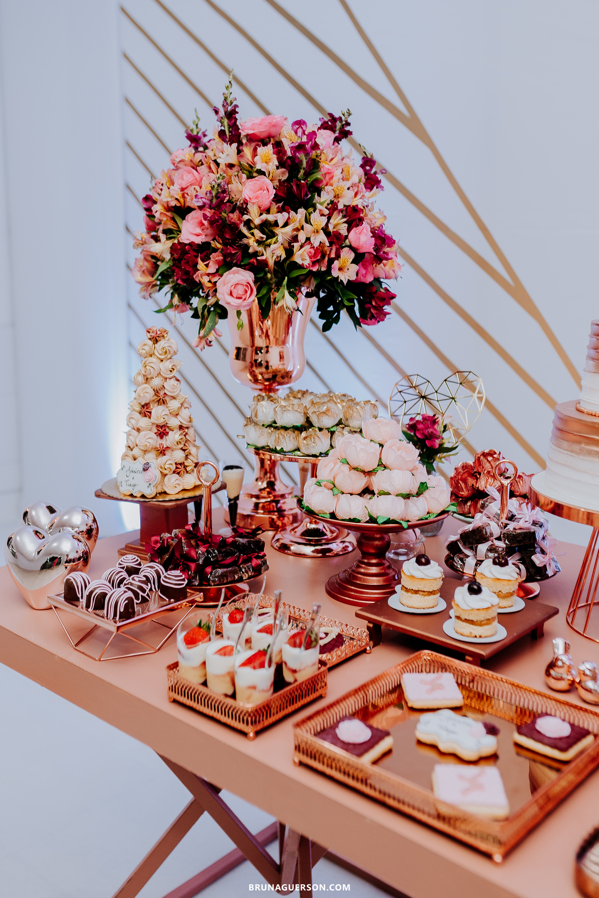 fotografia evento noivado Rio de Janeiro rj decoracao gold 