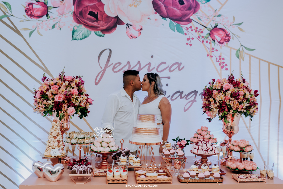 fotografia evento noivado Rio de Janeiro rj decoracao gold 