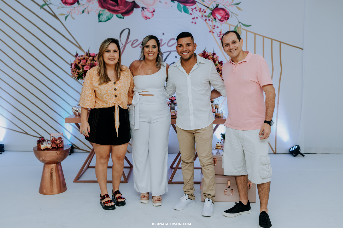 fotografia evento noivado Rio de Janeiro rj decoracao gold 