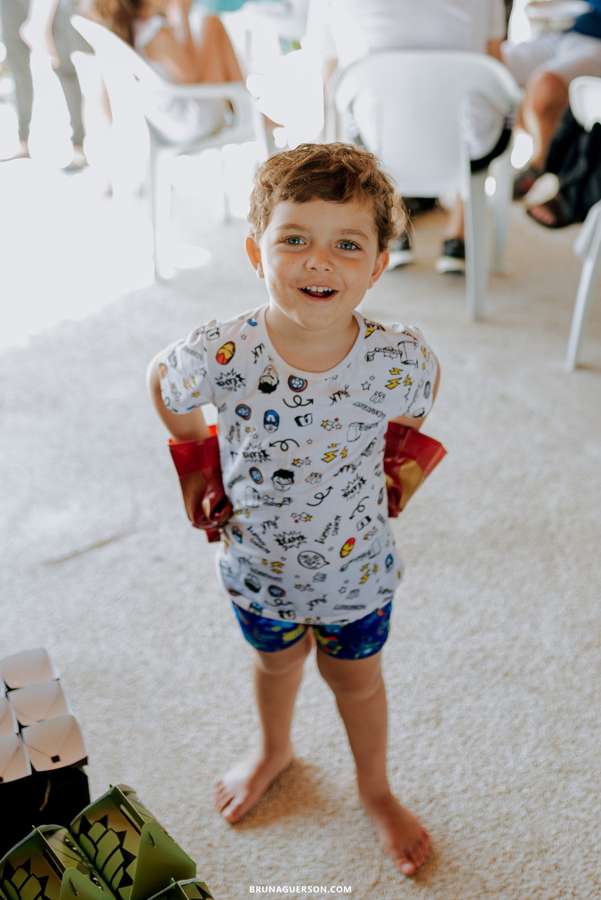 fotografia festa infantil rj fotografa Rio de Janeiro aniversario Marvel 4 ano ao ar livre